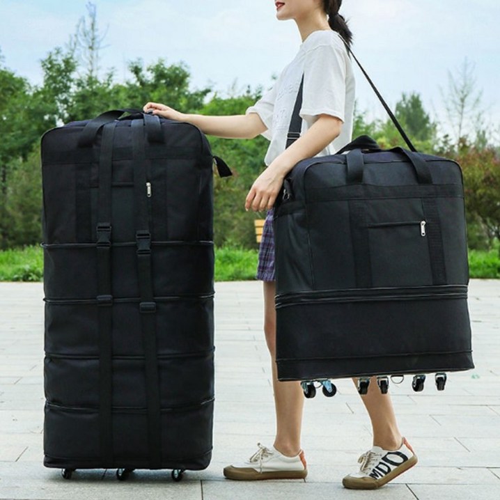캐리어 특가기획전 이민가방 크기조절 바퀴달린 신상품 장바구니대용 여행 사입 짐가방 특대형 45인치