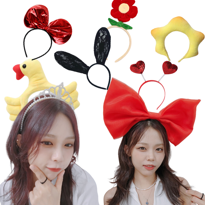 리빙듀오 파티 머리띠 인생네컷 소품 생일 인싸템 놀이동산 학예회 160종 리빙듀오 파티 머리띠 인생네컷 소품 생일 인싸템 놀이동산 학예회 160종