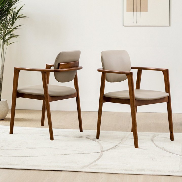 사비나 체어 카페 커피숍 서재 원목 디자인 인테리어 팔걸이 암 라운지 다이닝 식탁 의자, 엔틱