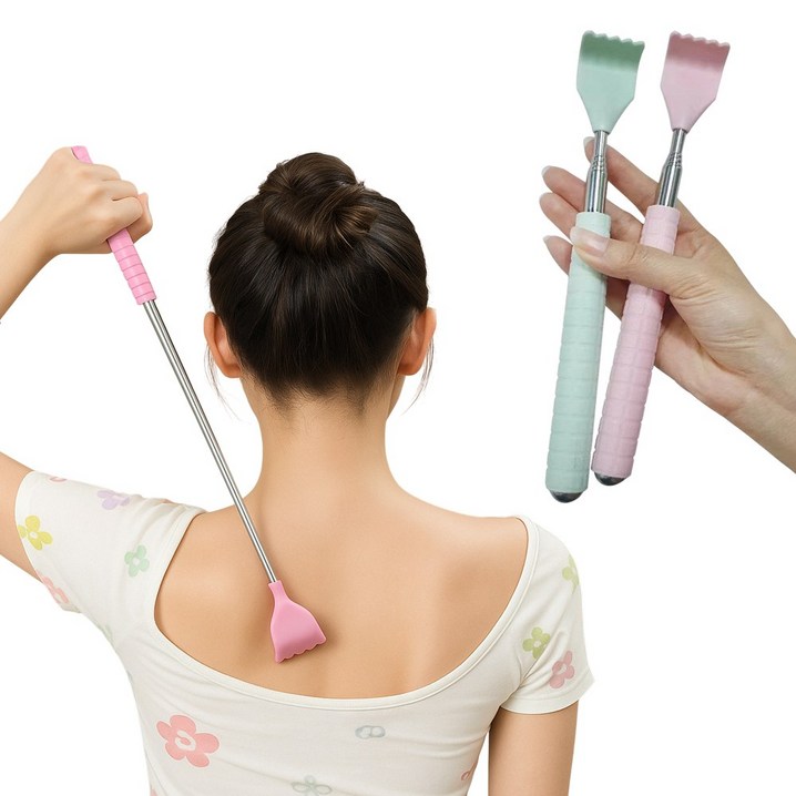 별오점 접이식 효자손 등 긁개 2p