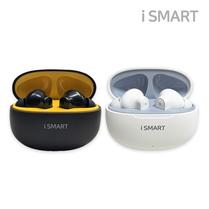 아이스마트 iSMART T1 커널형 무선 블루투스 이어폰 5.4V 생활방수 C타입, 블랙