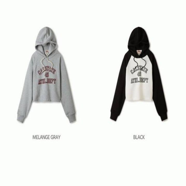후아유  여성 라글란 크롭 후드티   Raglan Crop Hoodie WHMHE4921F