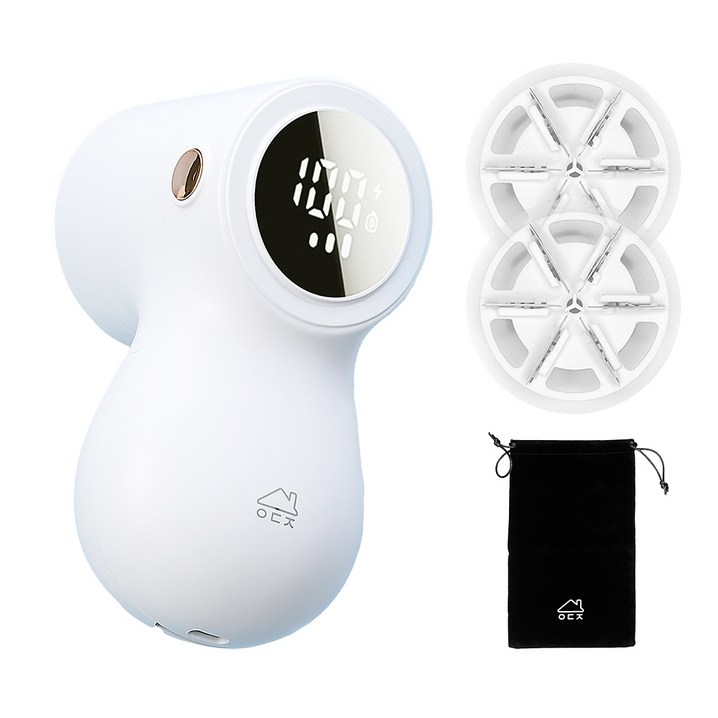 우디집 4세대 6중날 보풀제거기 화이트 사은품 2종 증정 이벤트