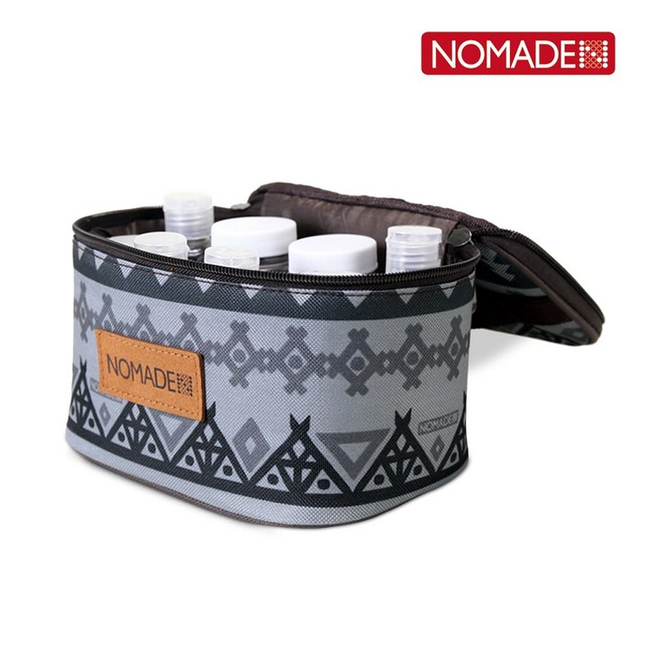 노마드 캠핑 휴대용 하이클래스 양념통 M그레이8p N7752