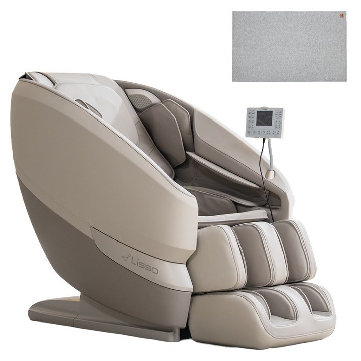 리쏘 히어로 안마의자 + 전용 카페트 세트 방문설치, LSX-5000, 모카베이지(안마의자), 그레이(카페트)