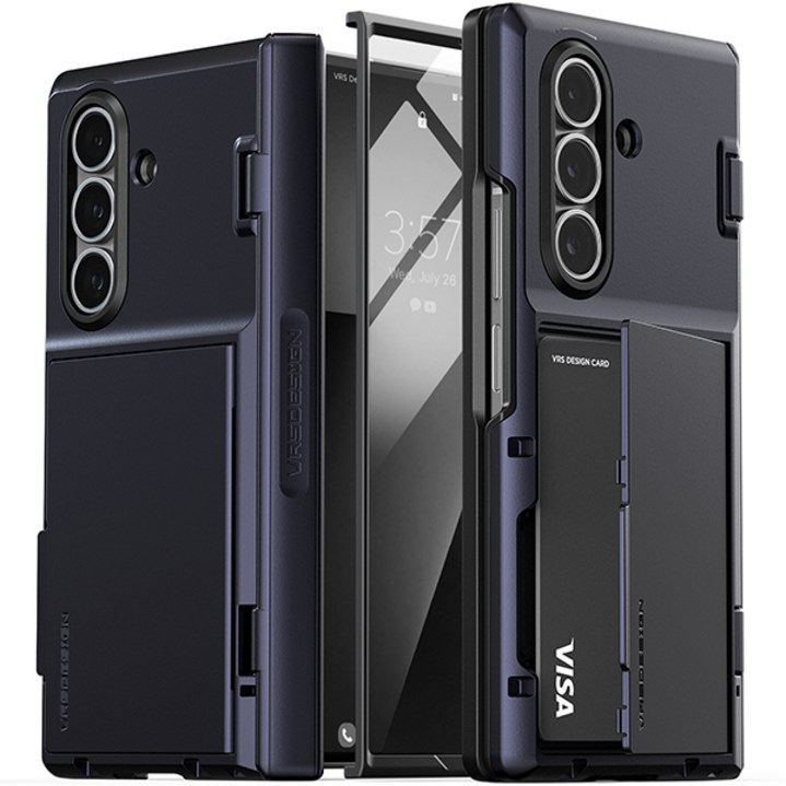 베루스 모던 고 360 힌지 보호 전면 필름 일체 카드 수납 휴대폰 케이스