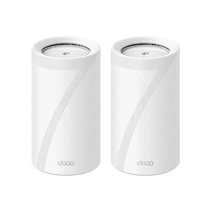 티피링크 통합 홈 메시 멀티 쿼드 밴드 WiFi 7 시스템 공유기 2p, Deco BE95, 2개