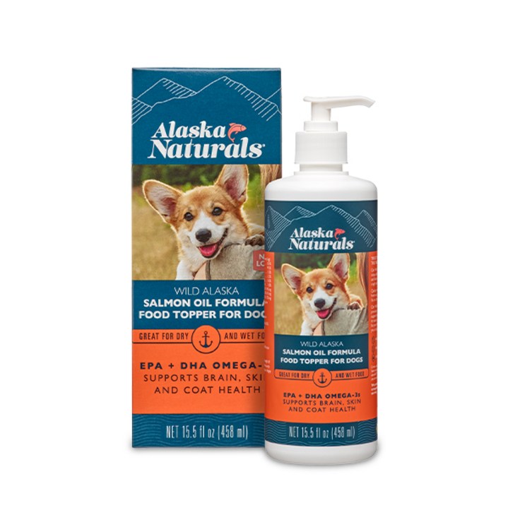 뉴트리벳 강아지 알래스카 내추럴 연어오일 영양제