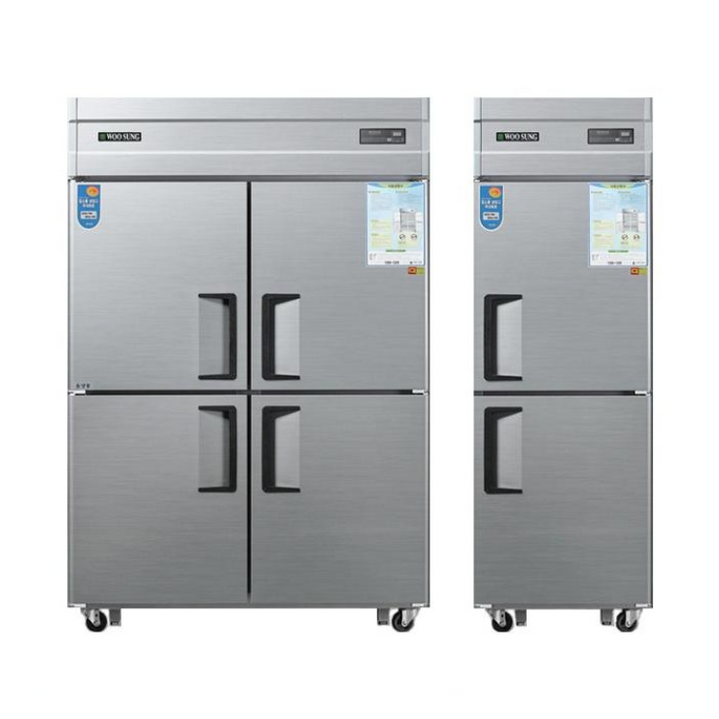 우성 업소용냉장고 45BOX CWS-1242RF 직냉방식 공장직배송, 메탈 / 아날로그