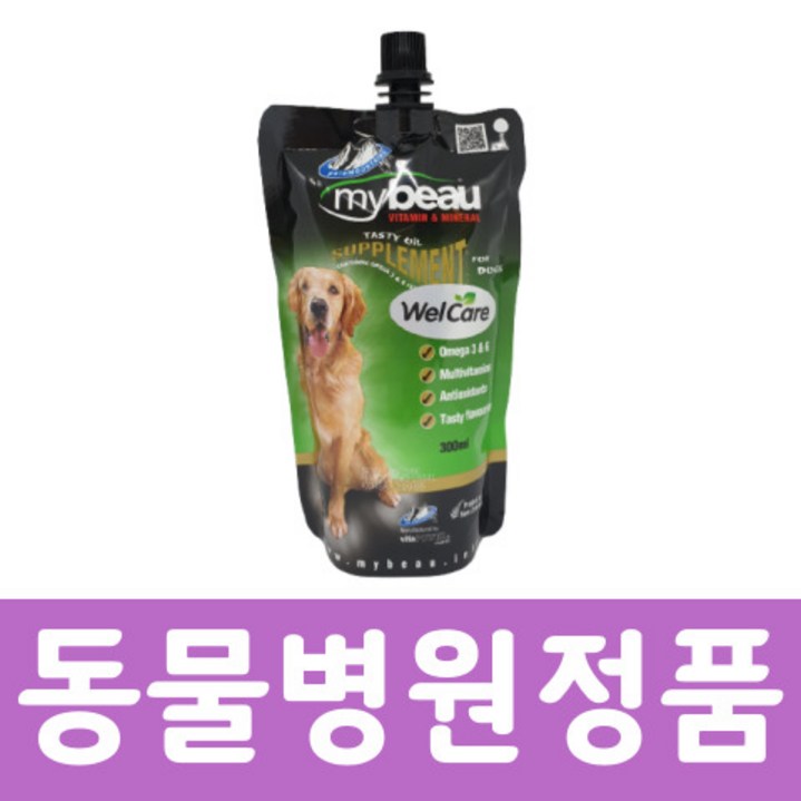 마이뷰 독 벨벳 종합영양제 300ml