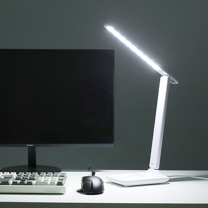 로아 LED USB 스탠드 책상 조명 밝기조절 공부 독서등