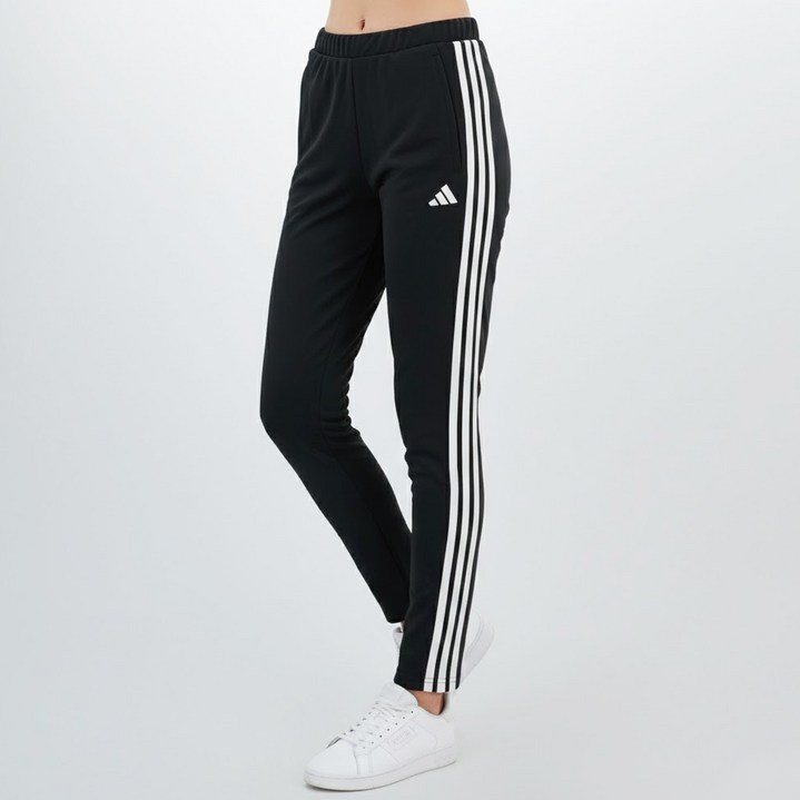 아디다스 여성 트랙 팬츠 삼선 츄리닝 일자 바지 데일리 트레이닝 운동복 팬츠 운동회 바지