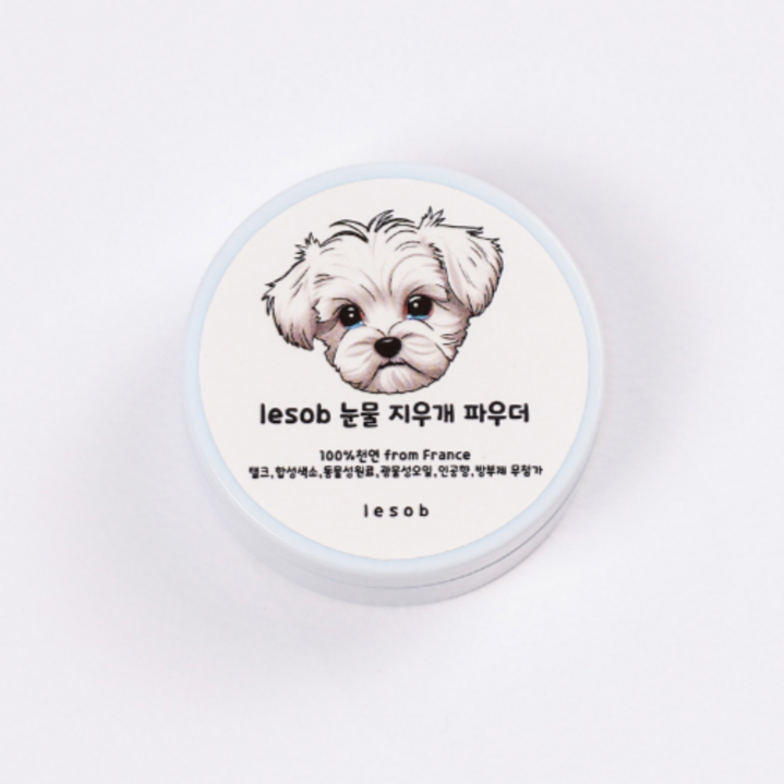 르솝 100%천연 강아지 눈물 지우개, 1개, 5ml