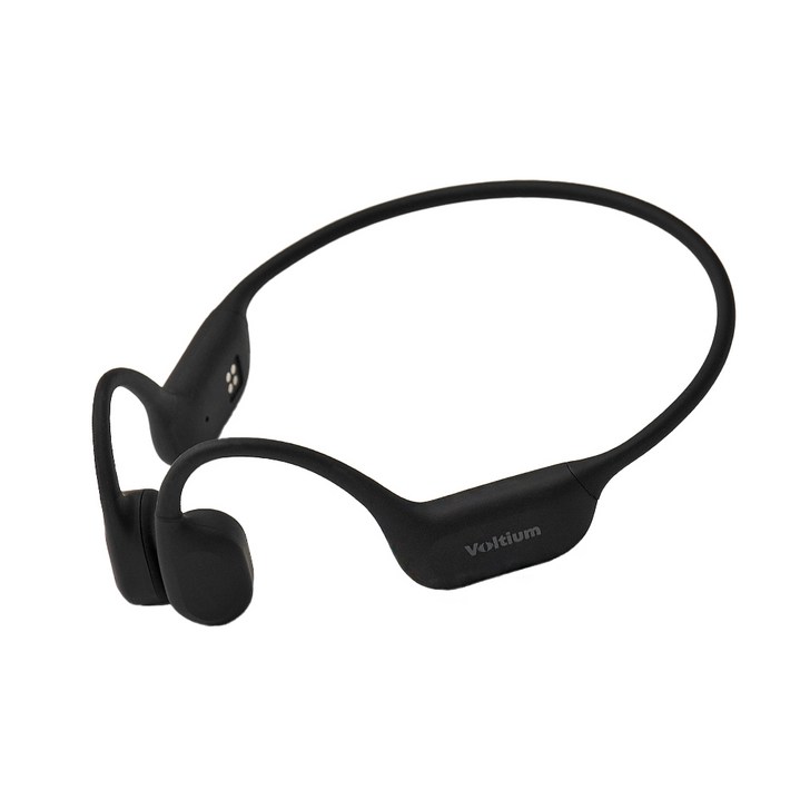 평생 AS 볼티움 블루투스 무선 골전도 이어폰 아쿠아본X VTUX900, 팬텀 블랙