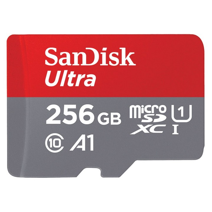 sd카드128 샌디스크 울트라 A1 마이크로 SD 카드, 256GB