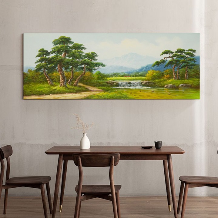 풍수 돈들어오는그림 해바라기그림 개업 선물 집들이 금전운 와이드 거실 인테리어 캔버스 그림액자 10종