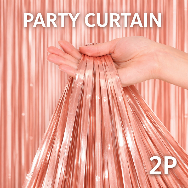 브로키 파티커튼 은박 수술 데코 생일 장식 이벤트 소품