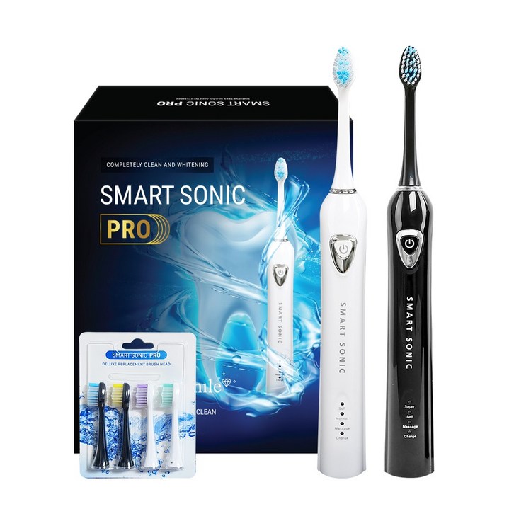 스마트소닉 프로 충전형 음파전동칫솔 RLT211 [커플]