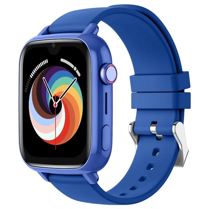 키즈 GPS 스마트워치 영상통화 SOS, 파랑