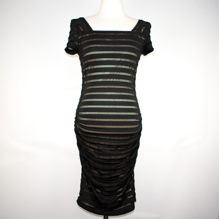 자바구제 931.BLU PEPE 유넥 레이어드 반팔원피스/정품/여성 85