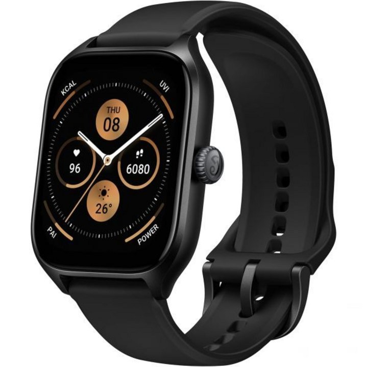 Amazfit GTS 4 스마트 워치 남성용 43mm Alexa 내장 GPS 블루투스 통화 문자 8일 배터리 수명 심박수 수면 추적 AI 피트니스 앱 150 스포츠 모드 And