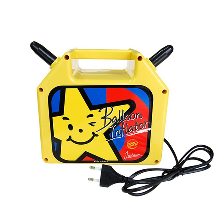 파티쇼 인플레이터 양구 사각 파티 풍선 공기 주입 풍선아트 소품, 단품, 1개