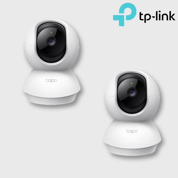 티피링크 TC71 (2개 세트) 300만화소 홈CCTV IP 카메라 회전형 홈캠 팻캠