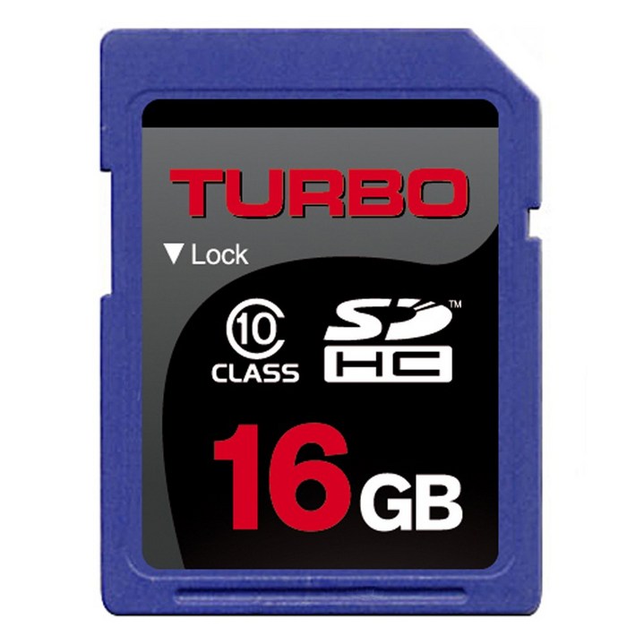 자바 TURBO SDHC16GB Class10 SD카드 메모리카드 16, 16GB, 1개
