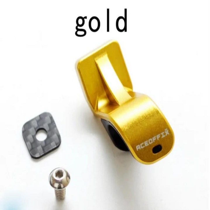 ACEOFFIX-L 타입 버클 후크 Brompton 접이식 자전거 k 브롬톤 클립 13g 알루미늄 합금