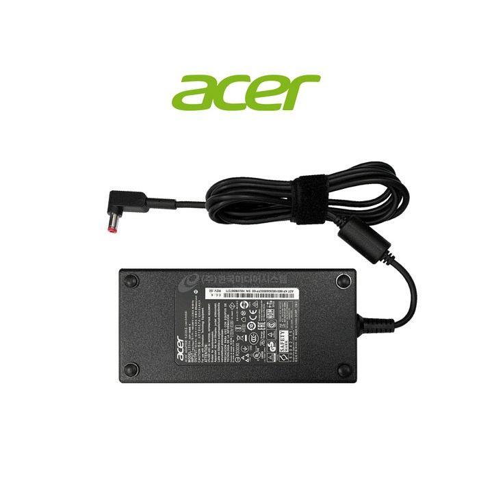 한국미디어시스템 ACER 19V 9.23A 180W 어댑터 ADP180MB K 충전기, 단일상품