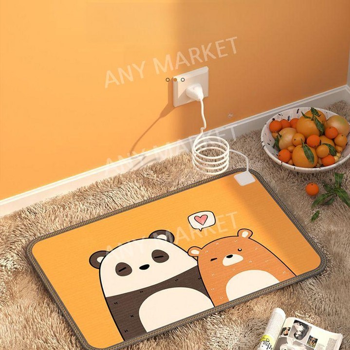 사무실 온열 발 매트 전기 학교 가정 따뜻