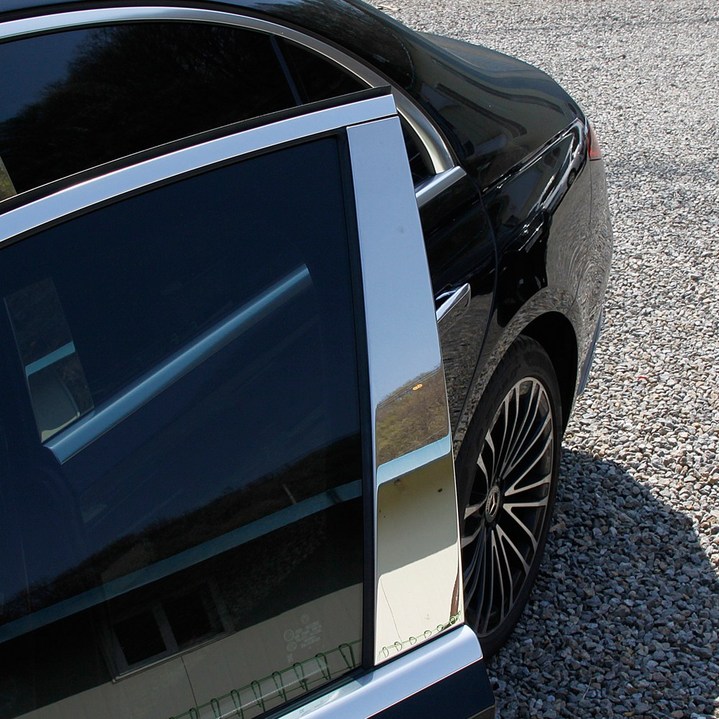 S클래스 B필러 패널 마이바흐 크롬 몰딩 W223 W222 호환 용품