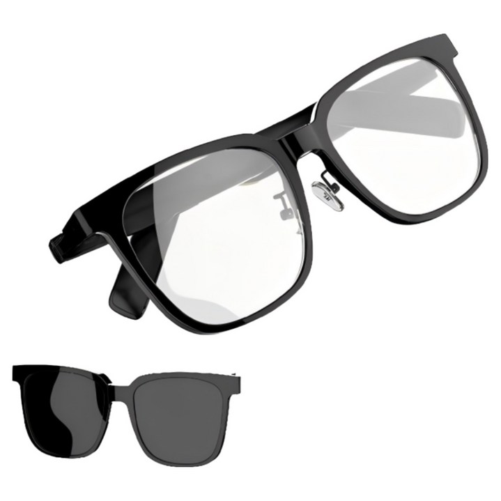 2026 신형 블루투스 AI 안경 블루투스 통화 음성 비서 음악 재생 블루투스 안경