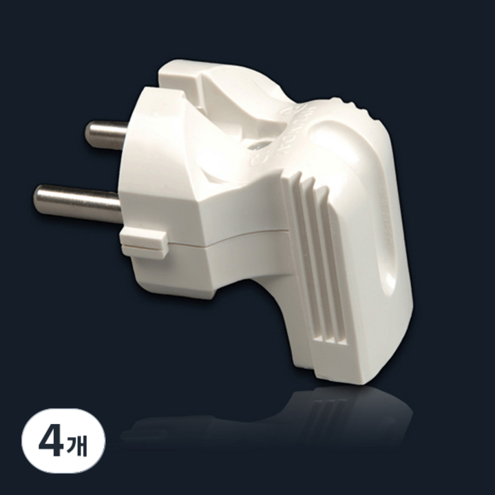 현대일렉트릭 ㄱ자형 무접지 플러그