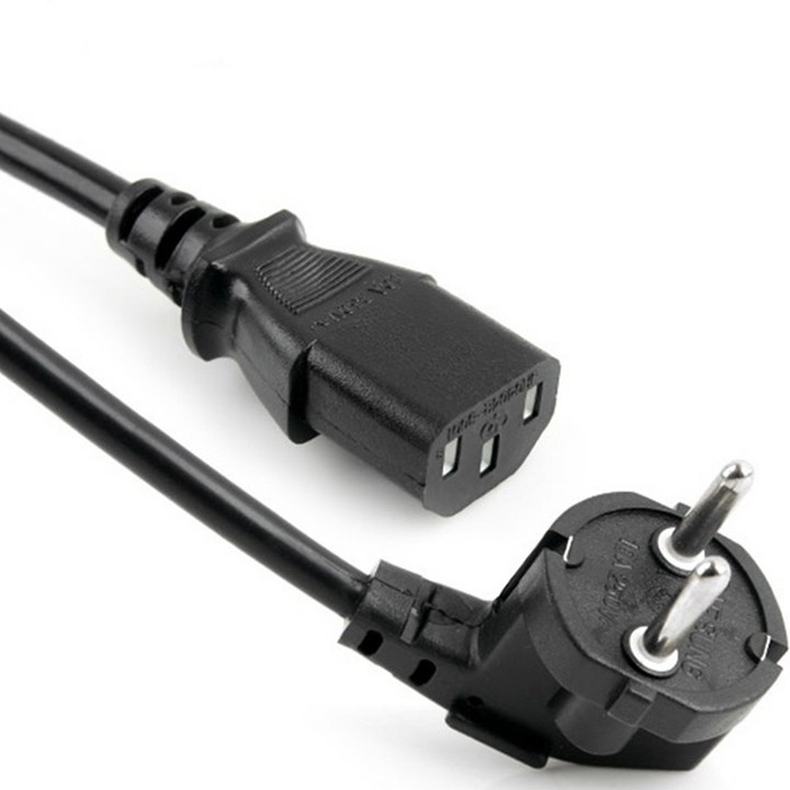 애니포트 국산 컴퓨터 파워코드 10A 0.75SQ 파워케이블, 2개입, 1.5m 애니포트 국산 컴퓨터 파워코드 10A 0.75SQ 파워케이블, 2개입, 1.5m