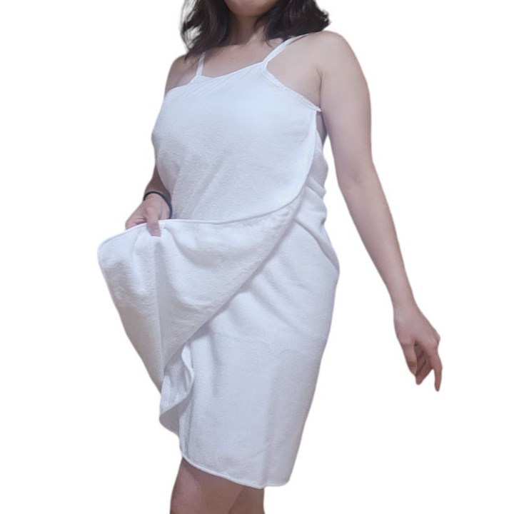 힙앤바디 여성용 골프 샤워 가운