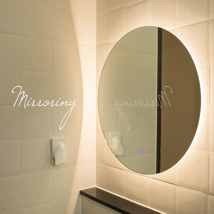 화장실led거울 다올라이팅 LED미러링 욕실거울(원형, 사각) 조명 거울, 원형20W