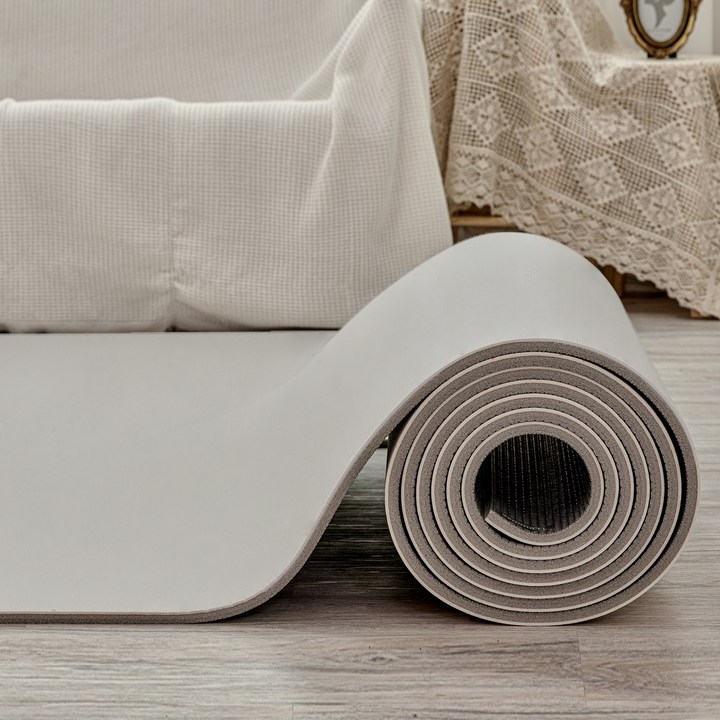 로하우스 PVC 층간소음 롤매트 두께 1.5cm, 그레이