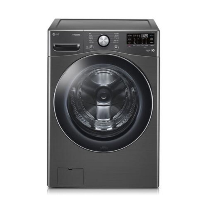 [세탁기24kg] LG 트롬 드럼세탁기 블랙스테인리스[F24KDA]