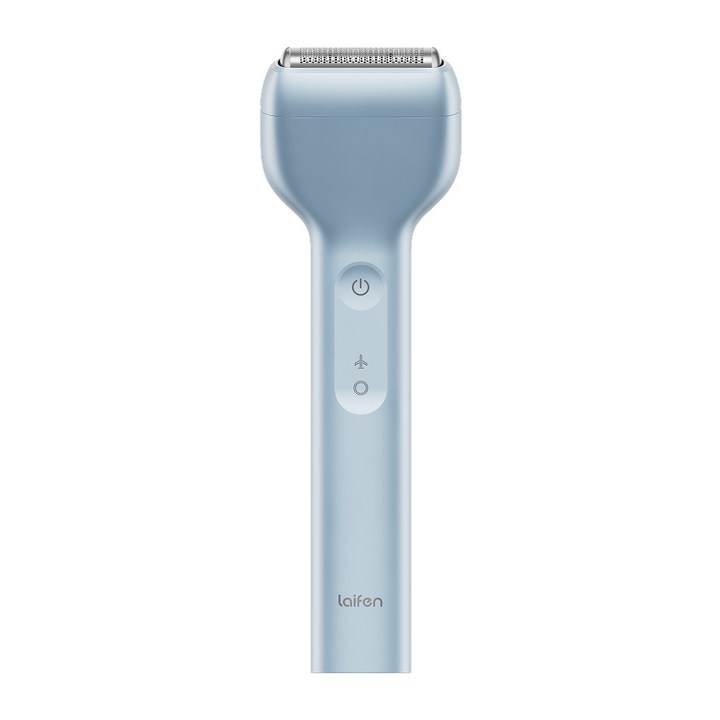 라이펀 Laifen 전기면도기 T1 Pro 스탠다드 버전 전동 휴대용 미니 왕복형 일자형 건식 습식 IPX7 방수, 메탈 블루, LFEST1