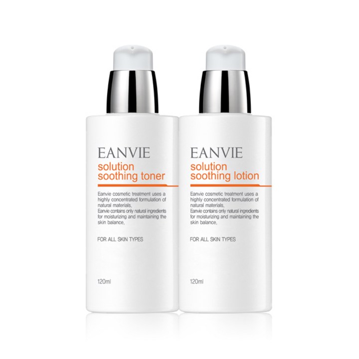 EANVIE 엔비 솔루션 스킨 로션 세트 240ml 민감성피부 유수분밸런스조절 탁월 더마화장품 EWG인증 가벼운 사용감 여름용 스킨로션, 1세트 EANVIE 엔비 솔루션 스킨 로션 세트 240ml 민감성피부 유수분밸런스조절 탁월 더마화장품 EWG인증 가벼운 사용감 여름용 스킨로션, 1세트