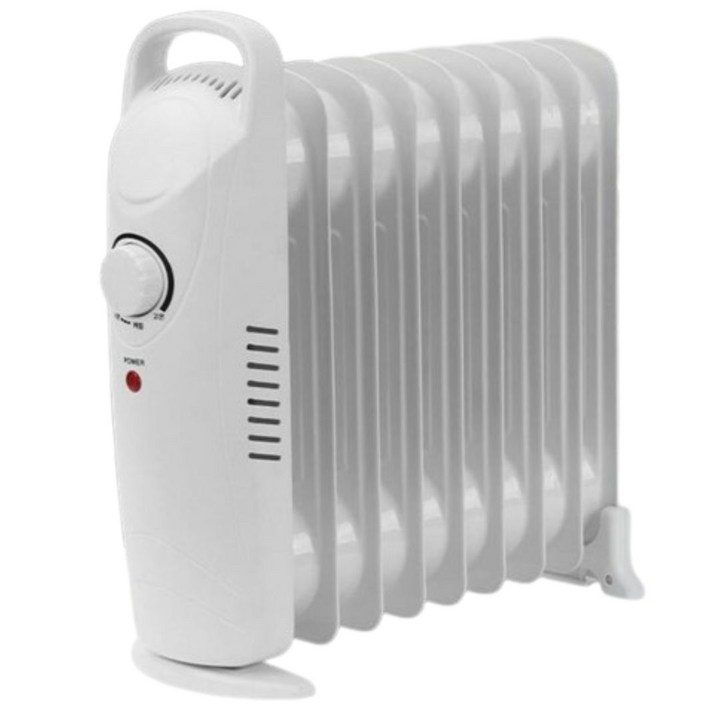 미니 전기 라디에이터 9핀 화장실 가정용 사무실 캠핑 욕실 라지에터 동파방지, RA09F