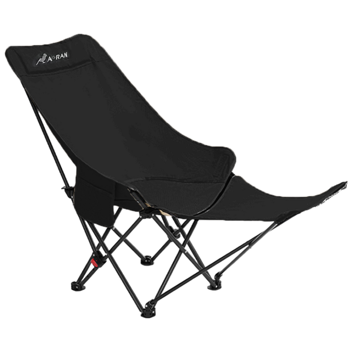 AORAN 캠핑의자 11 접이식 각도조절 경량 무중력의자, 2개, 블랙