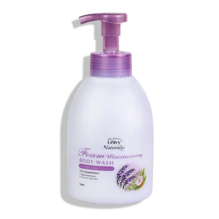 Leivy 레이비 라벤더 폼 바디워시, 750ml, 1개