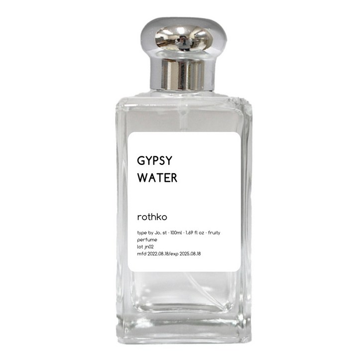 로스코 집시워터 타입 향수, 100ml, 1개