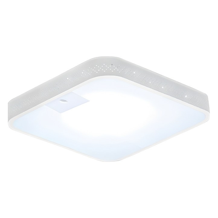 가온엘이디 마름모 LED 센서등 15W 주광색, 화이트, 1개