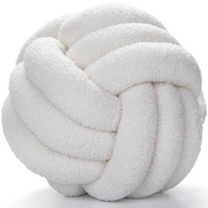 더인홈 인테리어 매듭 볼 쿠션