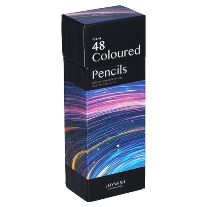 헤이조이 드로잉 고급 색연필 세트, 1세트, 48색