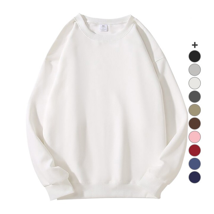 주니데이 남여공용 맨투맨 베이직