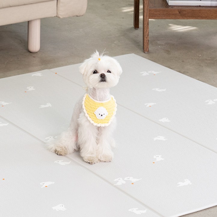 퍼핑 펫매트 폴딩형 5단, 말티즈, 1개